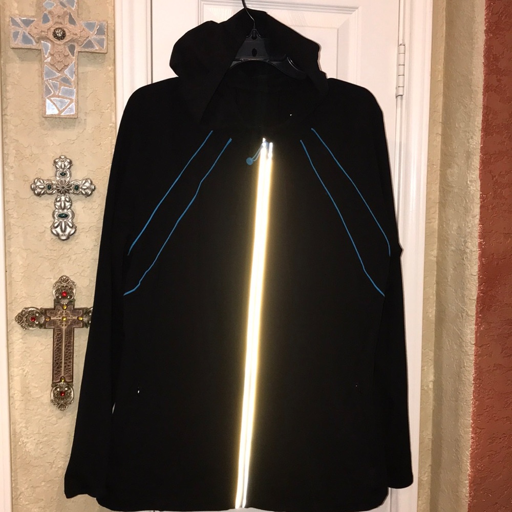 Lane Bryant Livi Active zip front hooded jacket